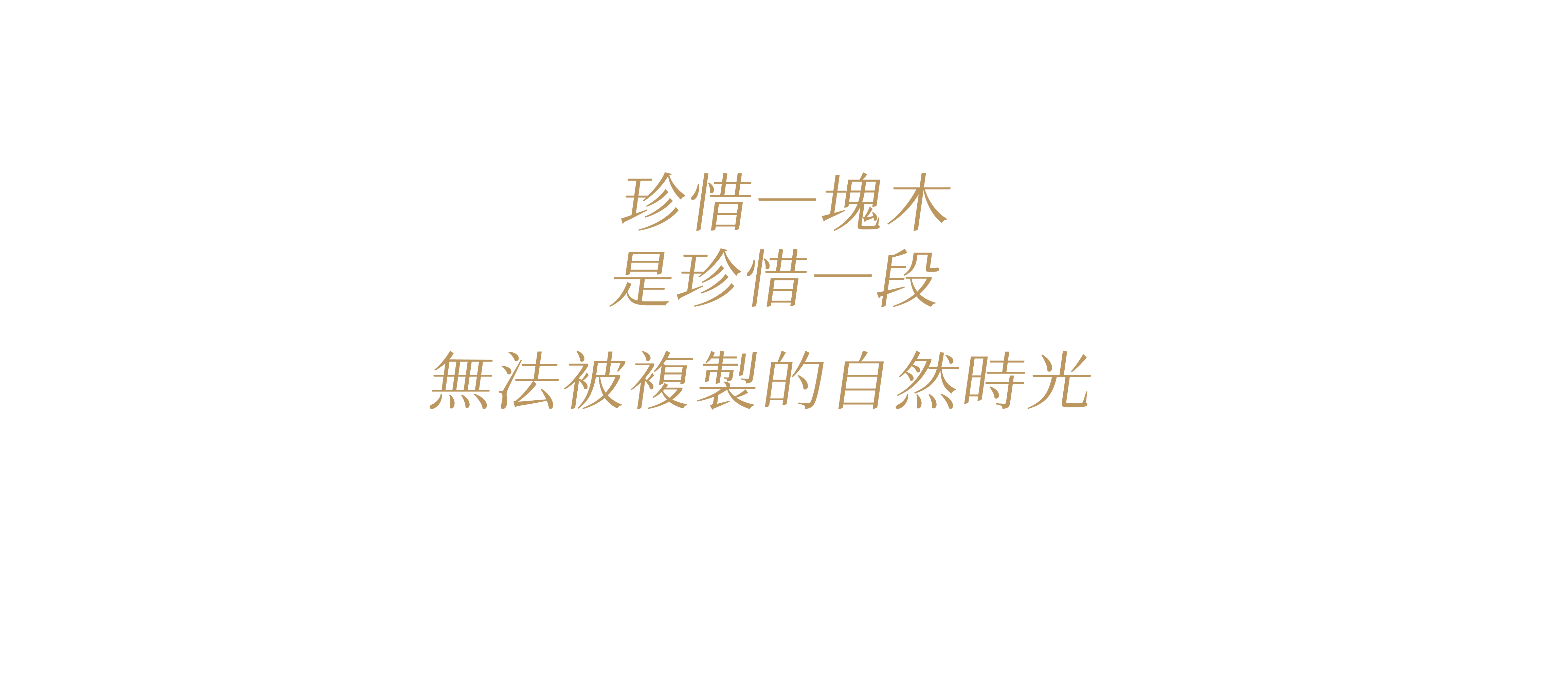 珍惜一塊木，是珍惜一段 無法被複製的自然時光 — 有木 UMU