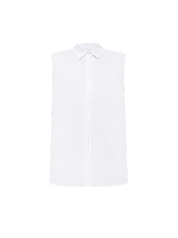 PESERICO 精工鑲飾棉質結構襯衫背心