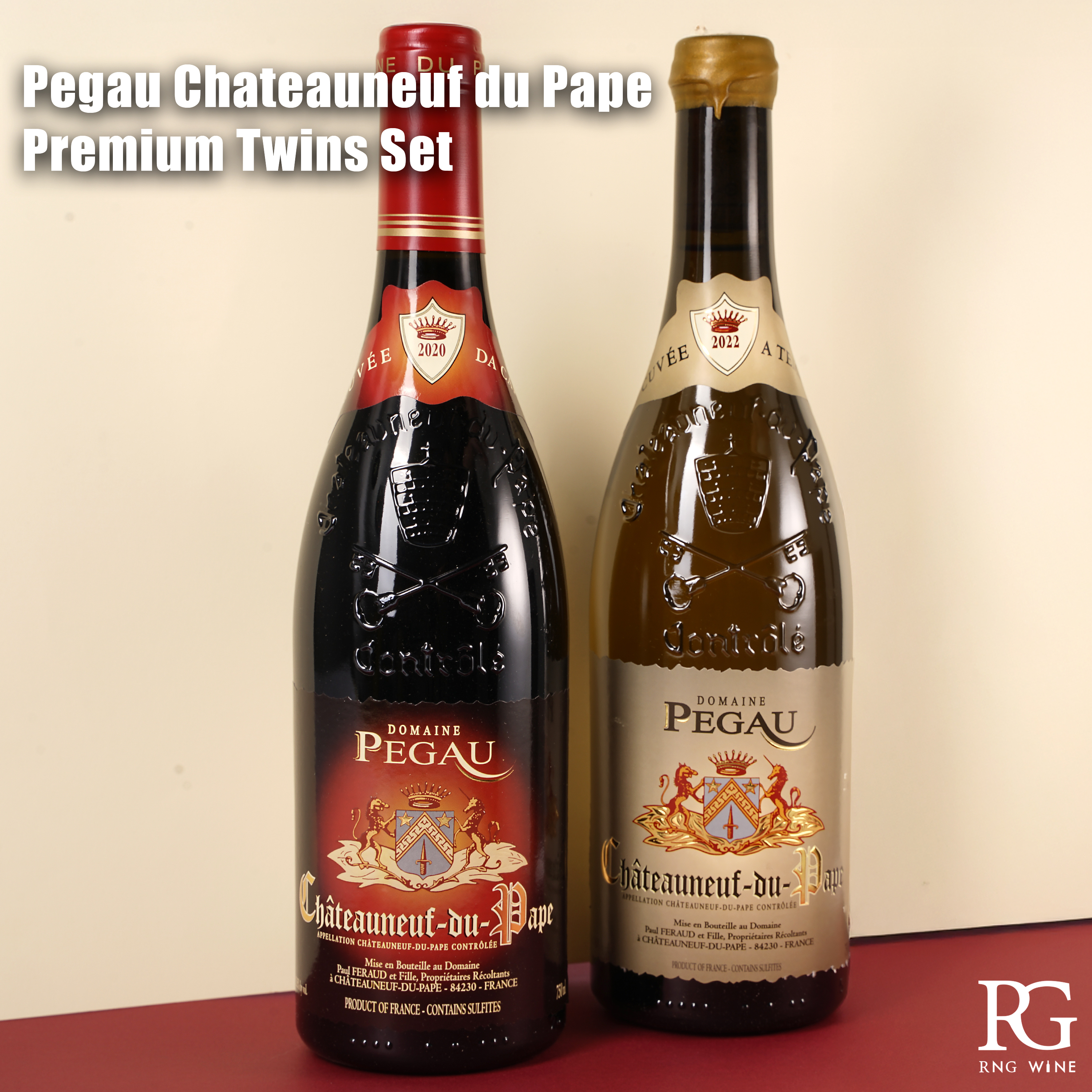 Pegau Chateauneuf du Pape Premium Twins Set - 2 Bottles Pack