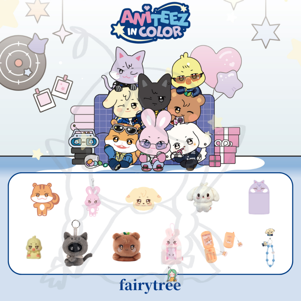 線上預購 ATEEZ ' ANITEEZ IN COLOR ' POP-UP快閃店 官方周邊 賣場一