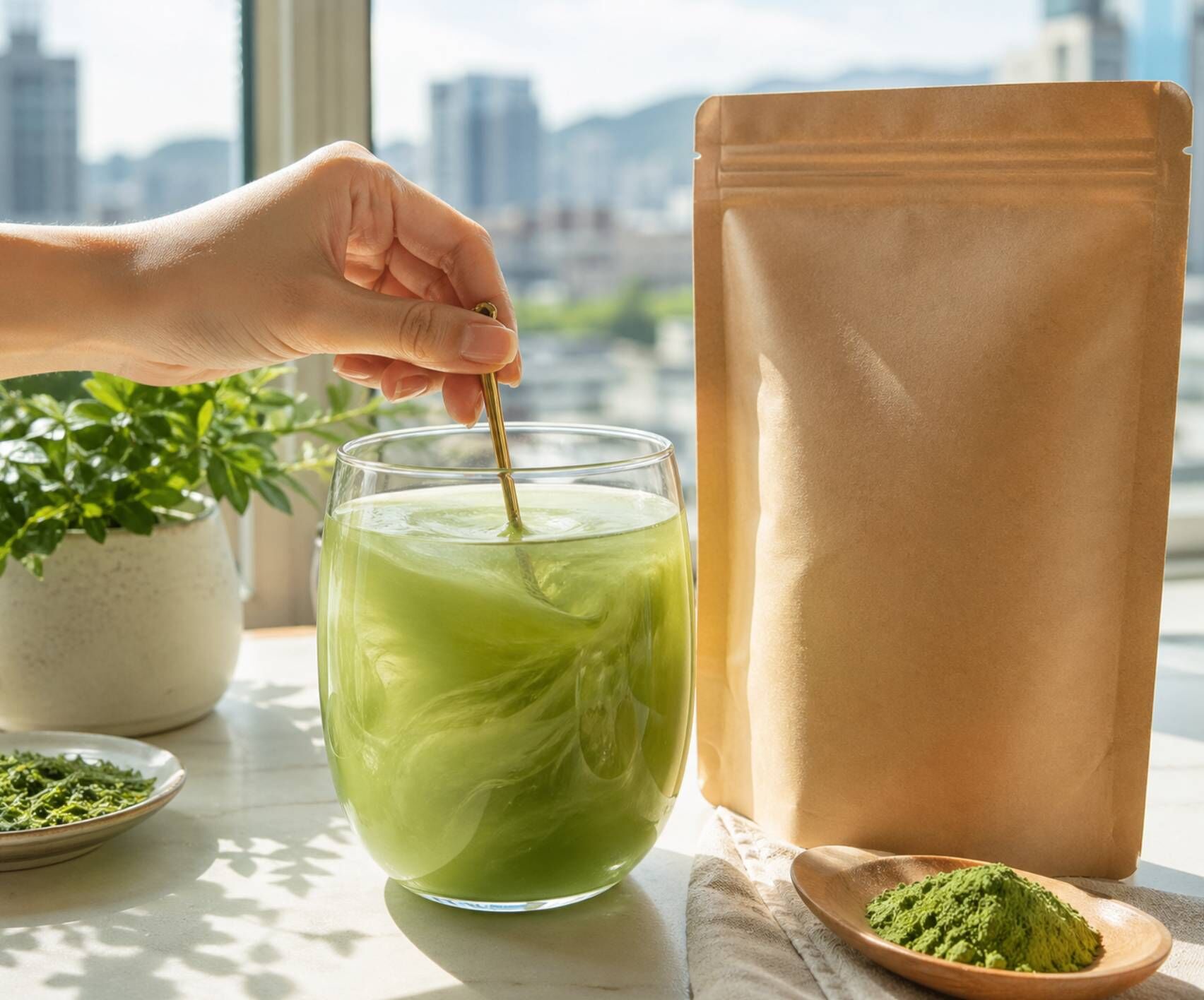 綠拿鐵怎麼泡？不同工具的做法