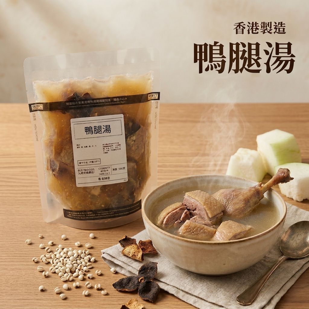 【急凍貨】0527 HKTVMall直播 冬瓜鴨腿湯 香港製造