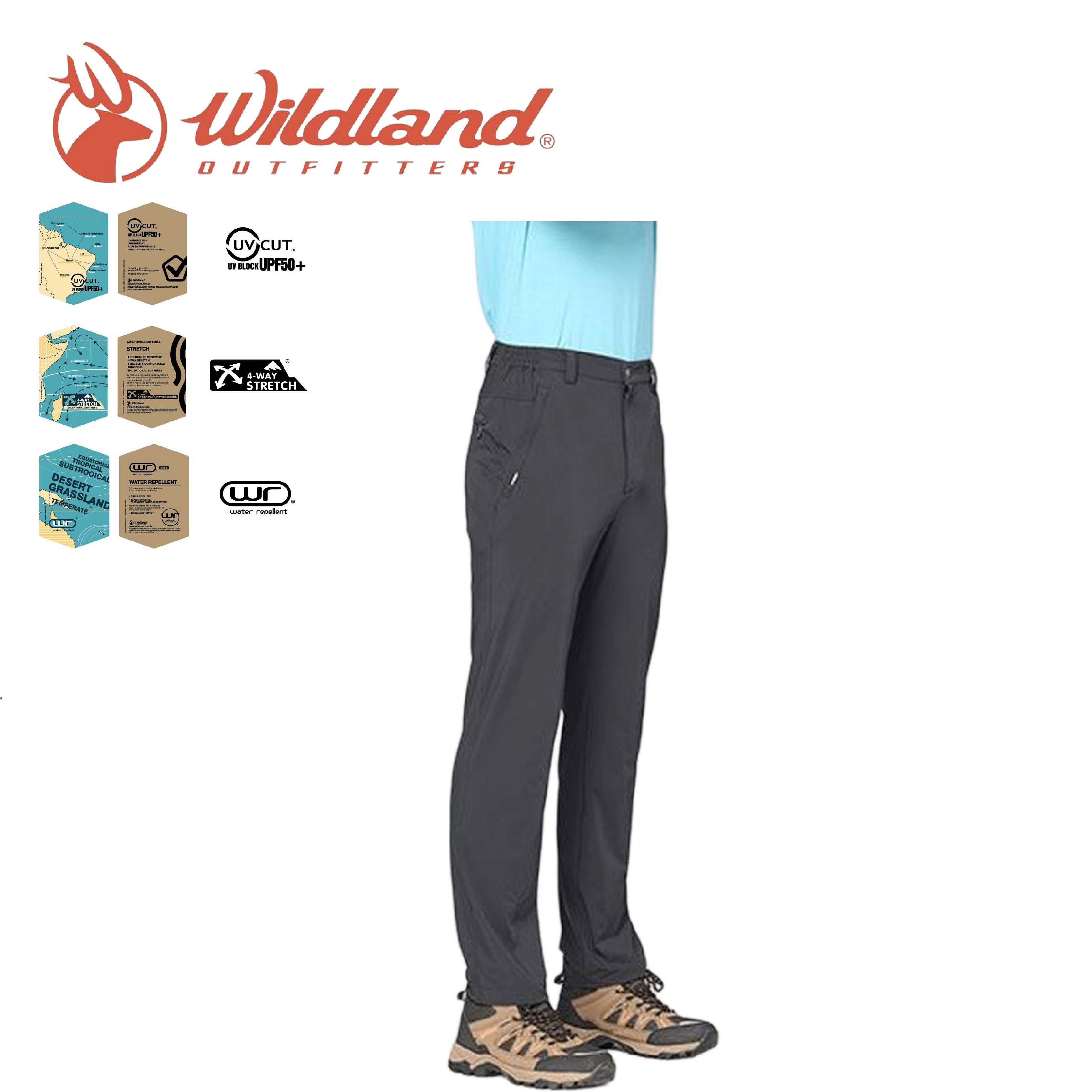 Wildland 荒野 四彈冰涼防潑抗UV休旅機能褲 (2色) 21WB51308