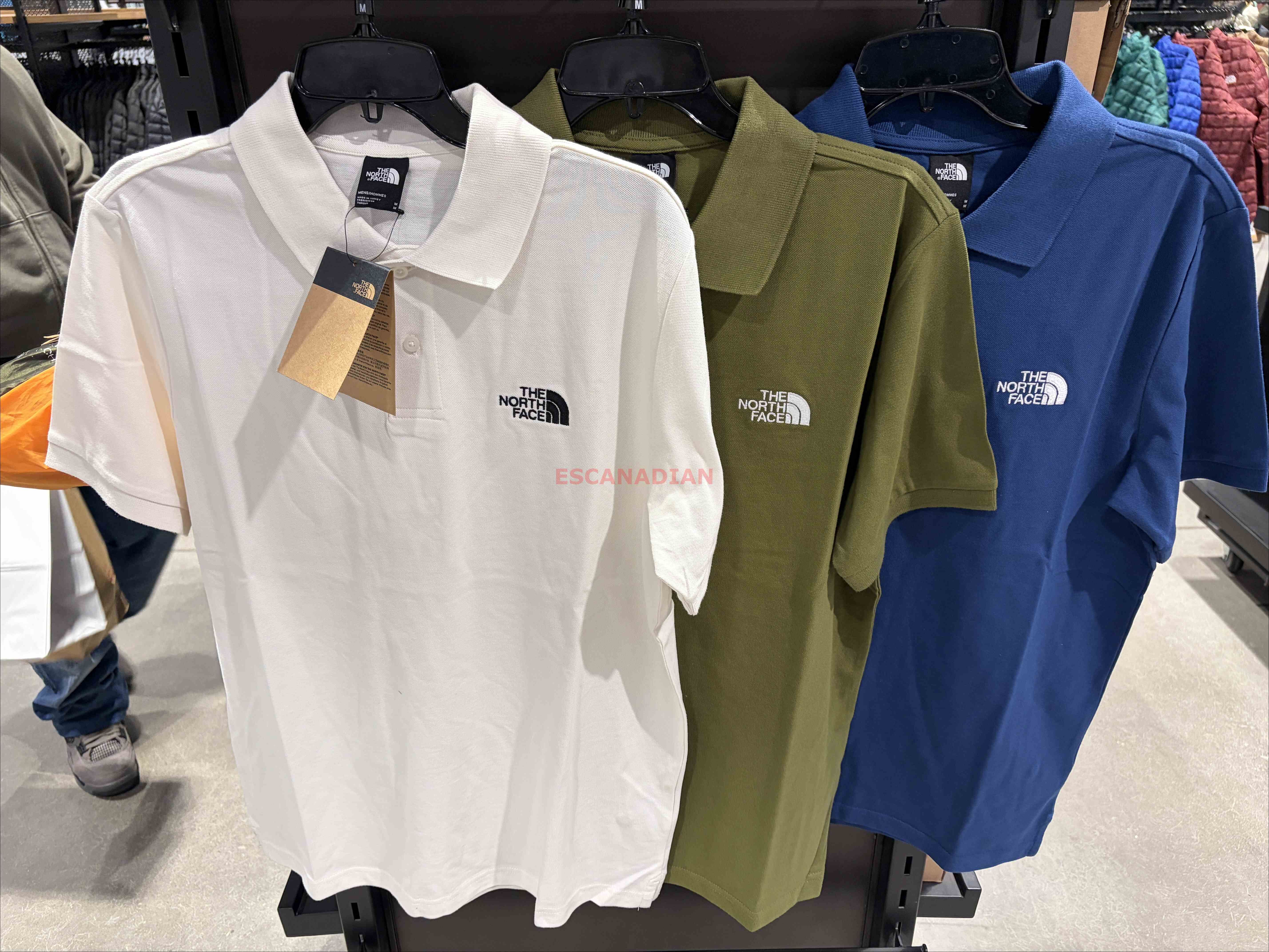 THE NORTH FACE 男大人 刺繡標 網眼材質 Polo衫 (3色)