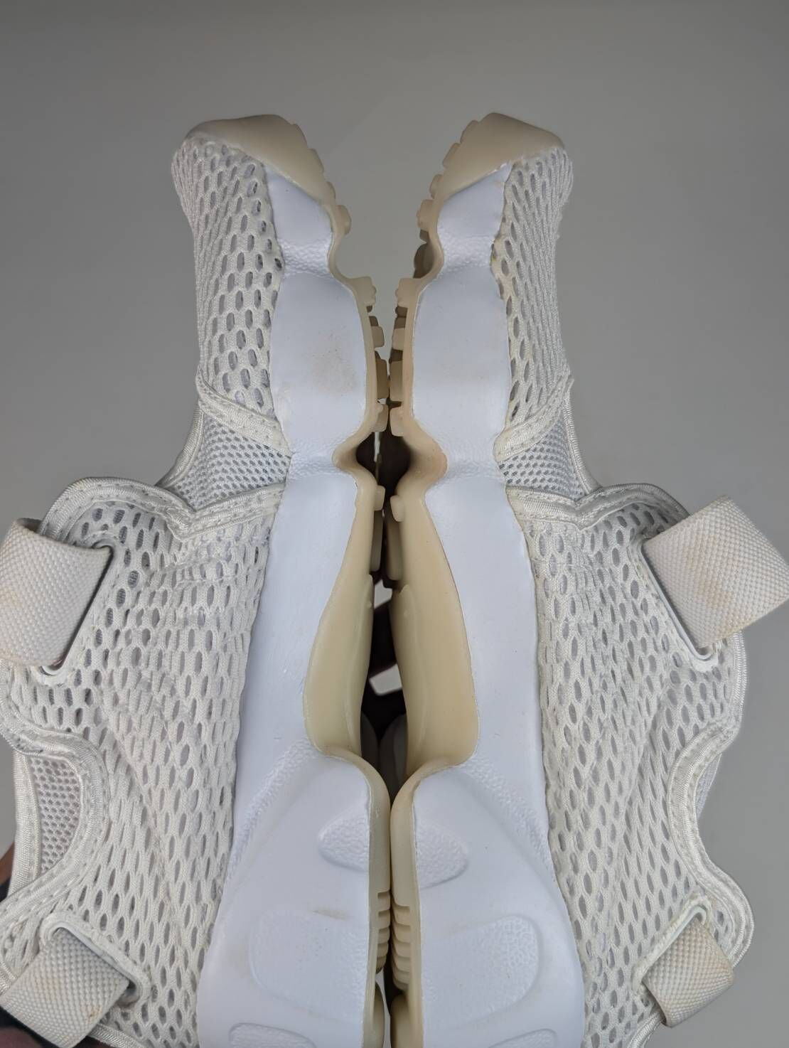 微瑕疵-左右腳鞋面鞋底泛黃 848386-100 W7 W NIKE AIR RIFT BR 忍者鞋 白色