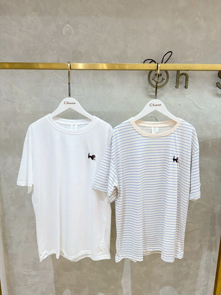 刺繡小狗狗涼涼上衣