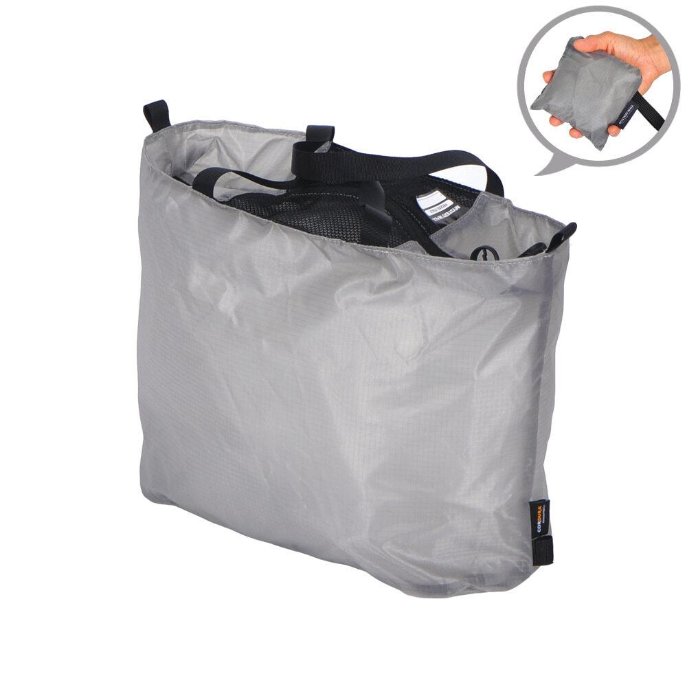 韓國 Mystery Wall Packable Pouch (Gray) Large 可折疊收納袋