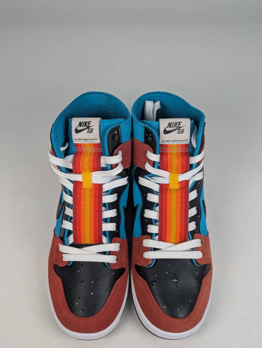 微瑕疵-左右腳明顯色差 FQ1775-400 M9 Nike X Diorr Greenwood SB Dunk Hi Decon QS