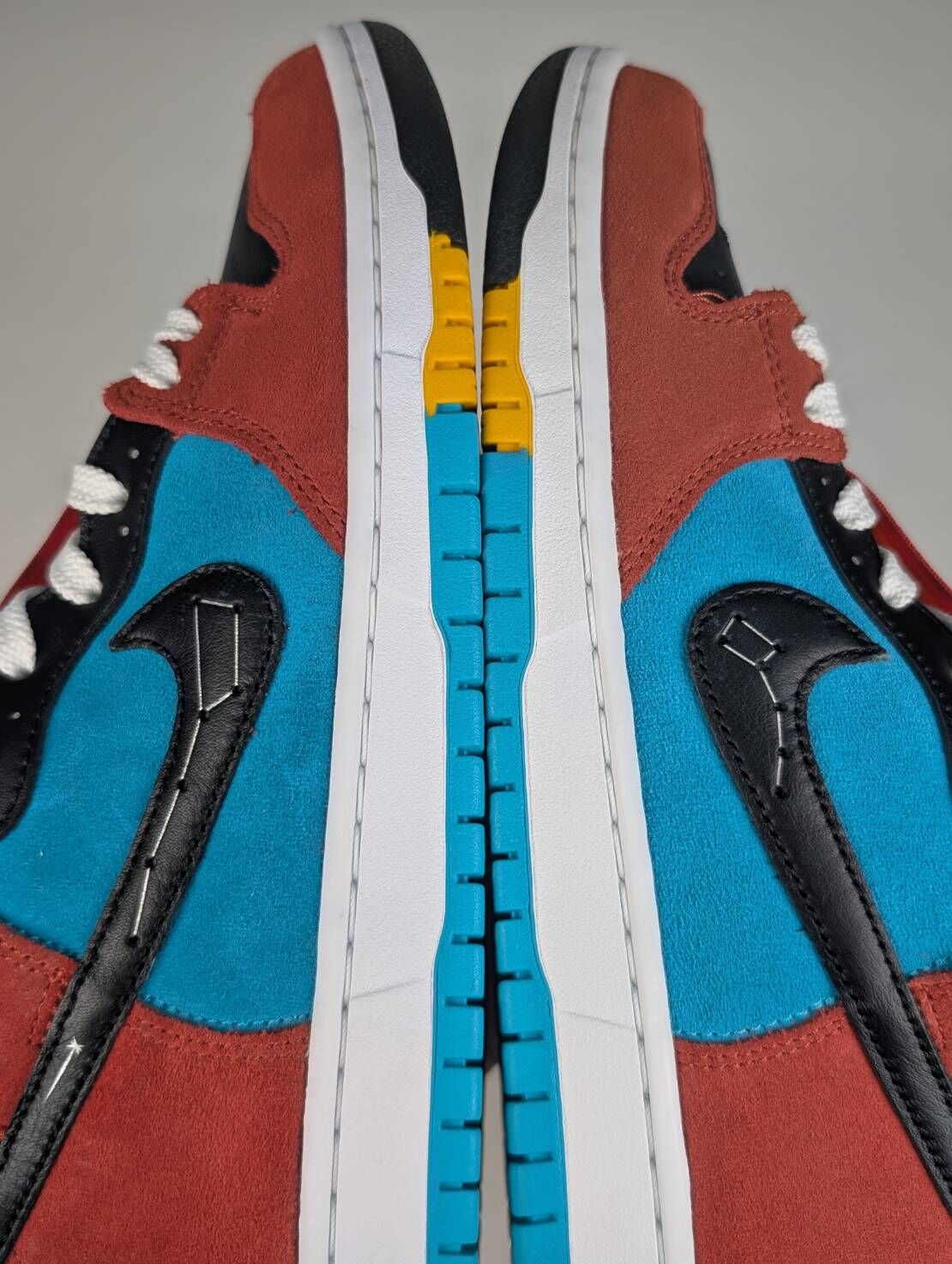 微瑕疵-左右腳明顯色差 FQ1775-400 M9 Nike X Diorr Greenwood SB Dunk Hi Decon QS