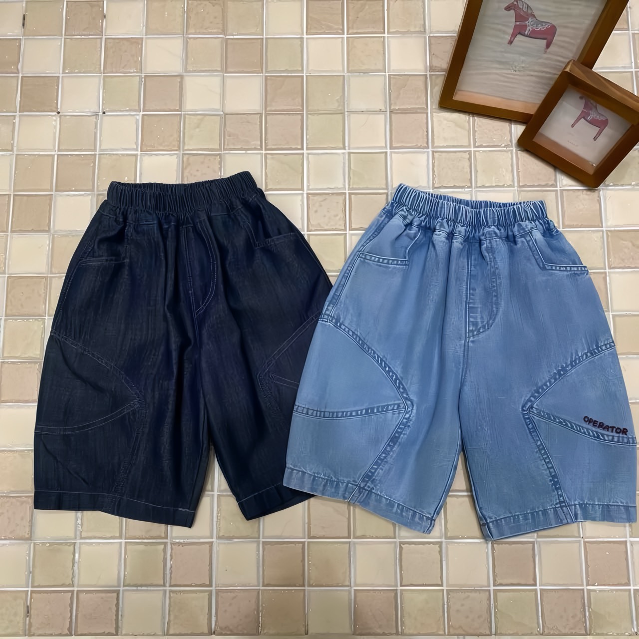 韓版酷帥牛仔褲