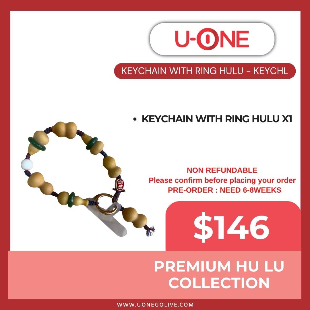 KEYCHAIN WITH RING HULU - KEYCHL