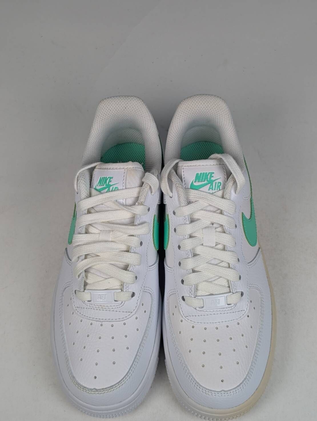 微瑕疵-左腳泛黃右腳鞋舌泛黃 315115-164 W6.5 NIKE AIR FORCE 1 AF1 TIFFANY 薄荷綠
