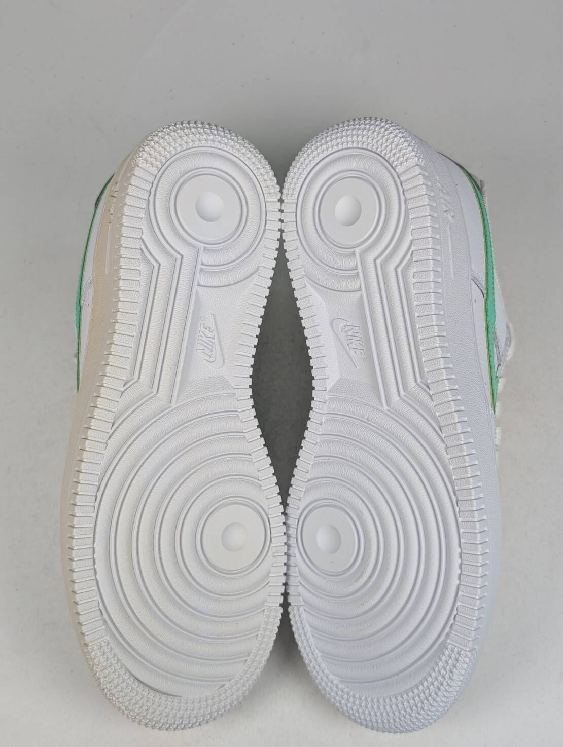 微瑕疵-左腳泛黃右腳鞋舌泛黃 315115-164 W6.5 NIKE AIR FORCE 1 AF1 TIFFANY 薄荷綠