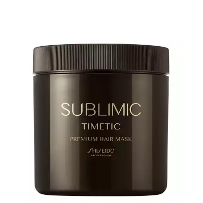 Shiseido Sublimic Timetic Premium Mask 680g 資生堂奢華黑鑽髮膜