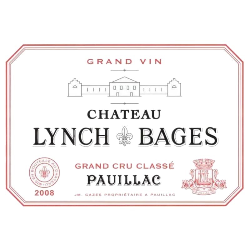 Chateau Lynch Bages 2008 (RP93) (1500ml)