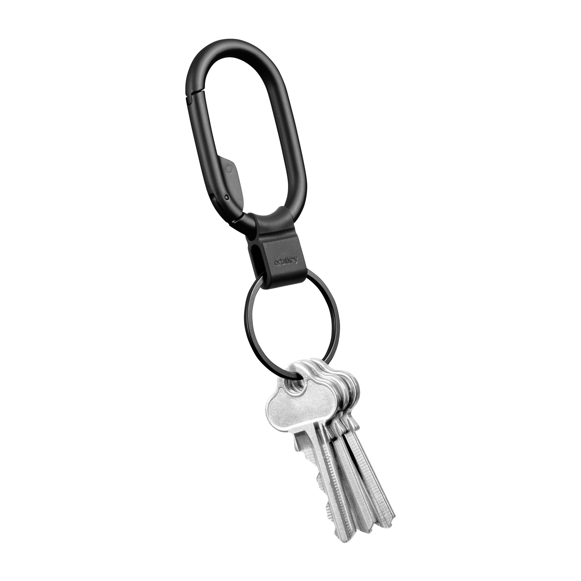 Orbitkey | Clip Mini 多功能鑰匙扣創意簡約鑰匙收納 - 黑色