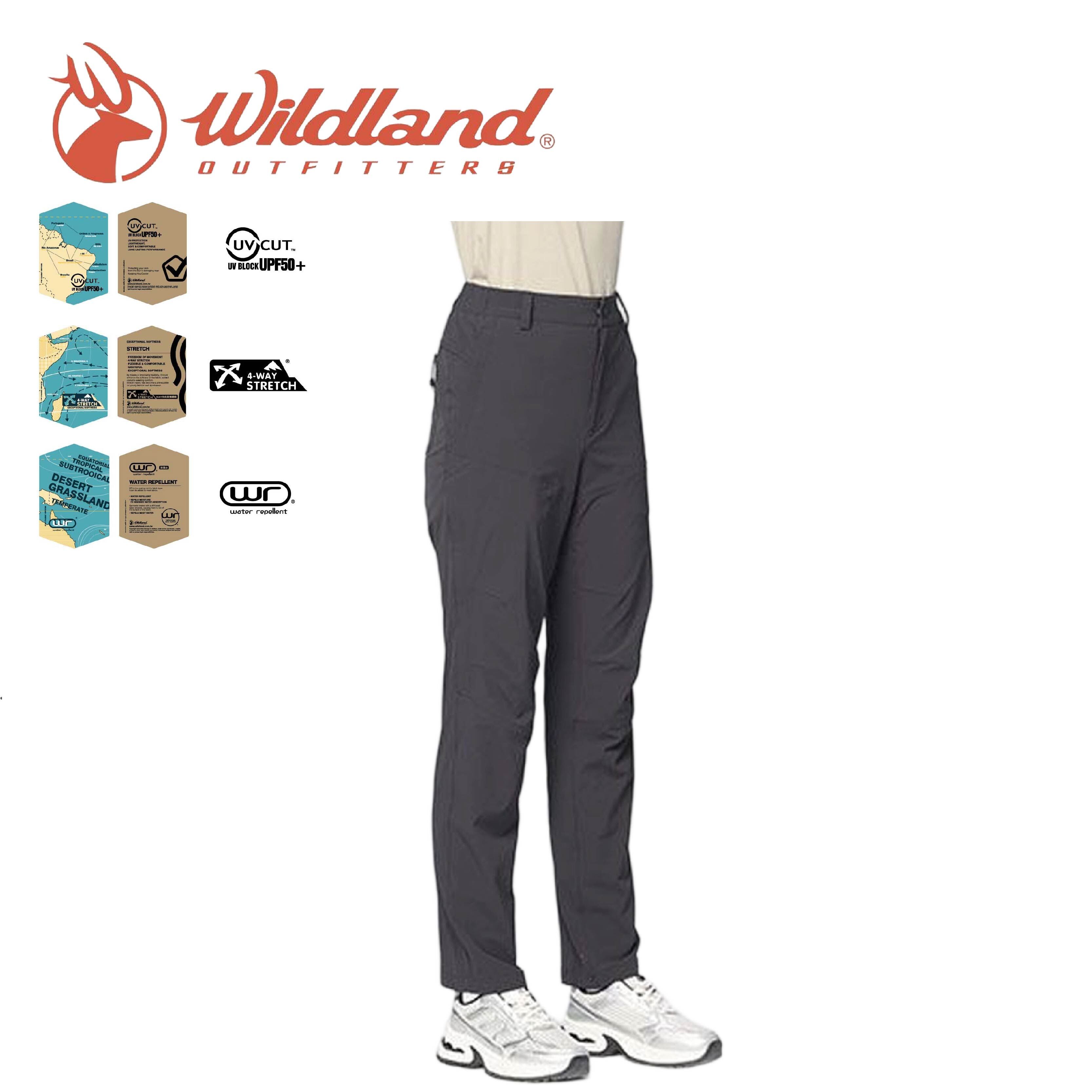 Wildland 荒野 N66四彈Dobby寬直筒褲 女款 (2色) 21WB51319