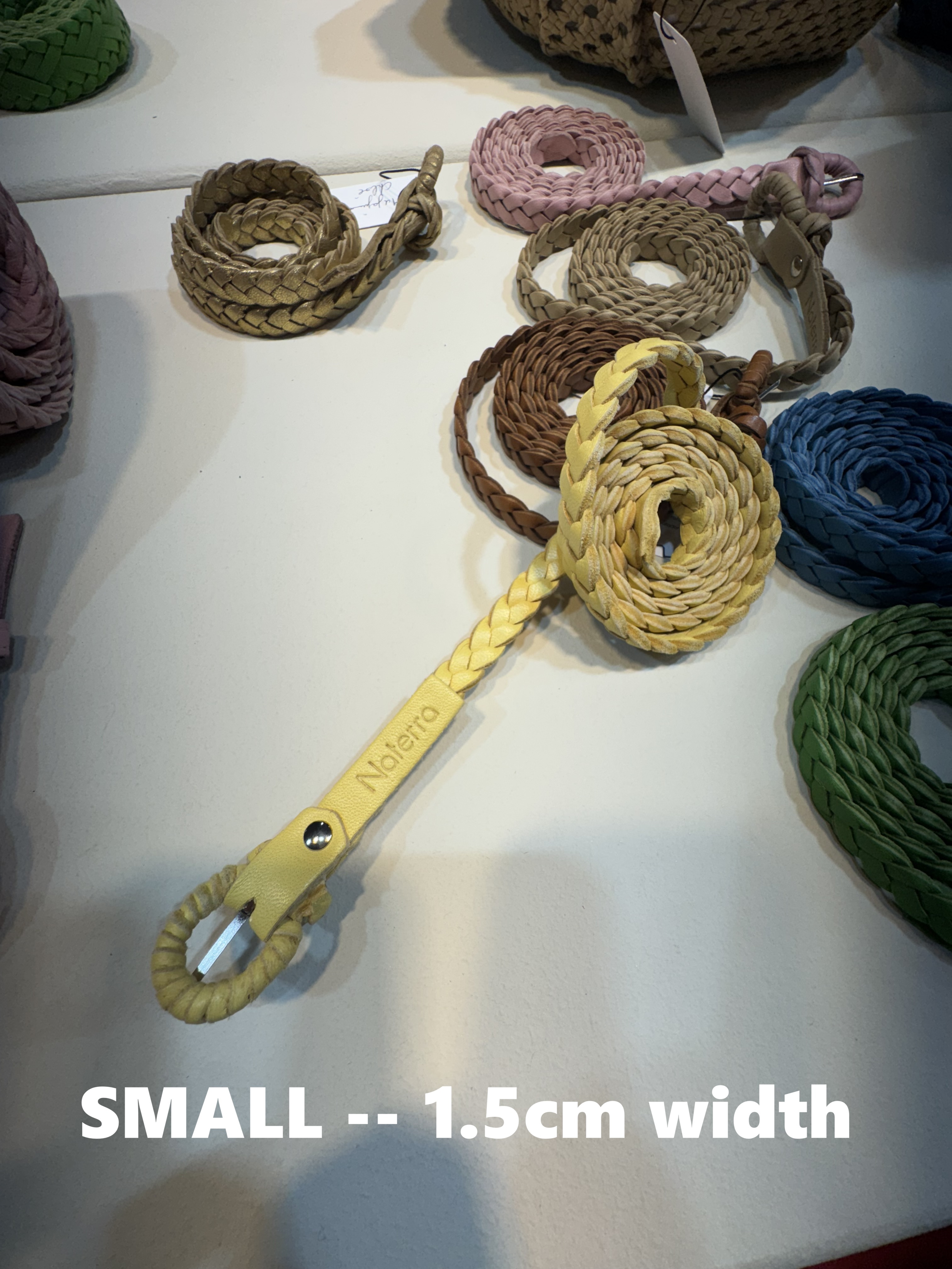 Naterra Leather Belt - Small size