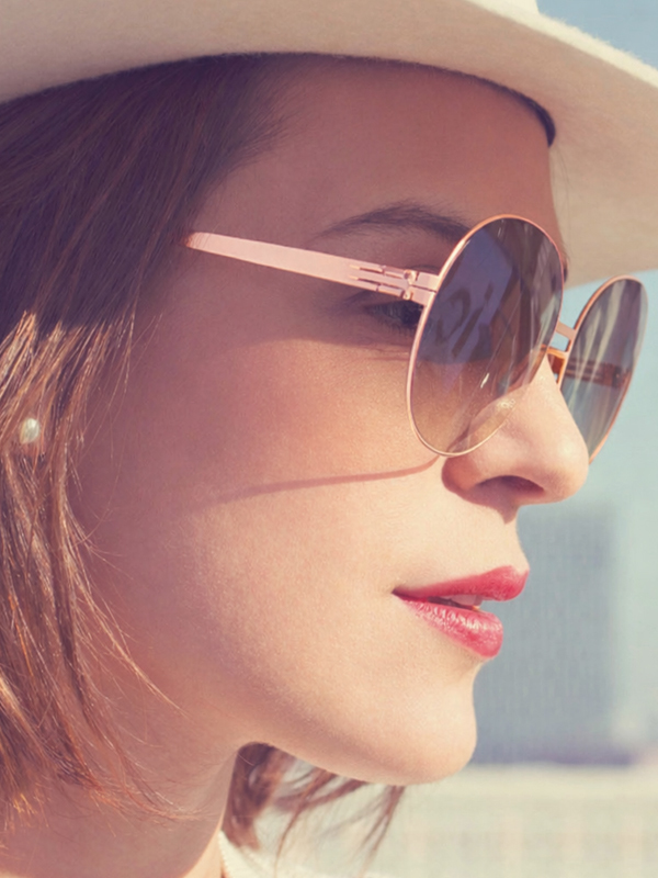 Ic berlin 圓框墨鏡