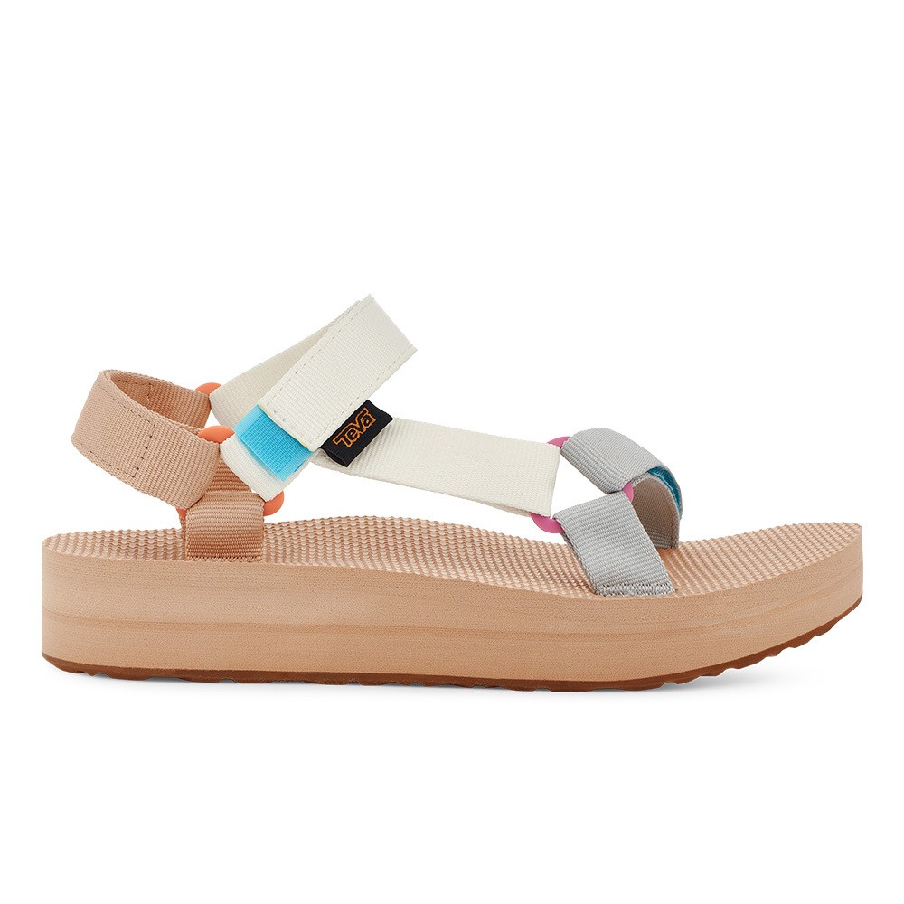 TEVA 涼鞋 Midform Universal 白卡其 厚底 女 TV1090969PSMT