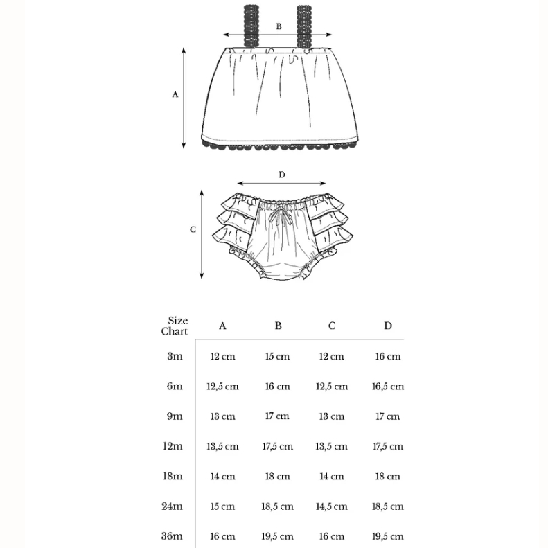 Bebe Organic 藍調格紋鏤空吊帶套裝 Mia Baby Set - SS26 Rustic Atlantic