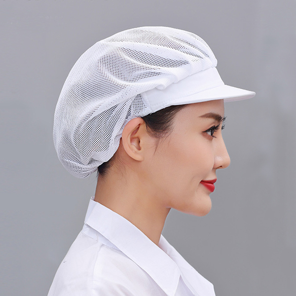 餐飲用廚務人員透氣網帽