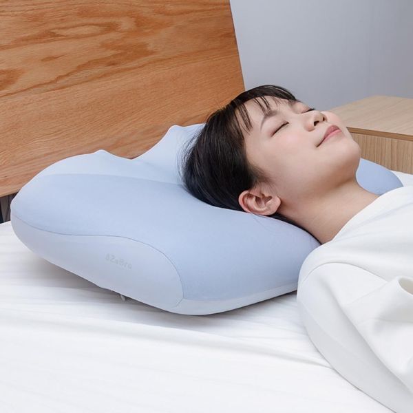 【現貨】按摩睡眠兩用枕｜台灣 3ZeBra 海浪枕