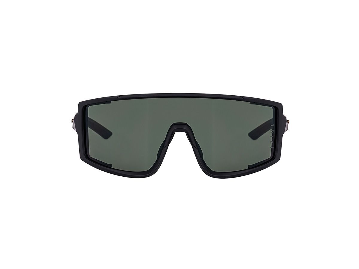 E-1 Cycling Sunglasses 騎行運動眼鏡 / 純黑色+綠鏡片 (CAT3)