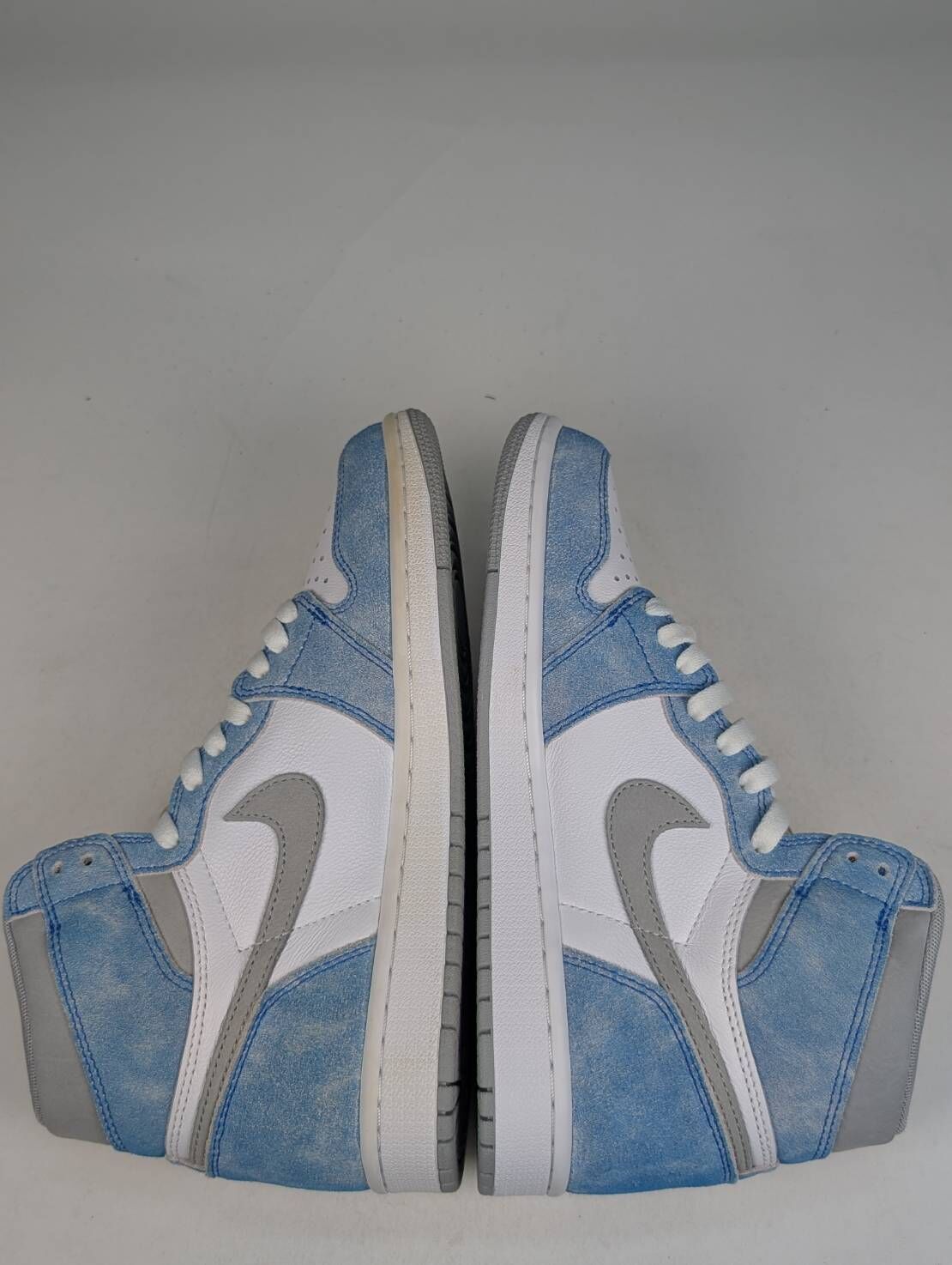 微瑕疵-左腳中底鞋舌泛黃 555088-402 M8 Jordan 1 Retro High OG Hyper Royal
