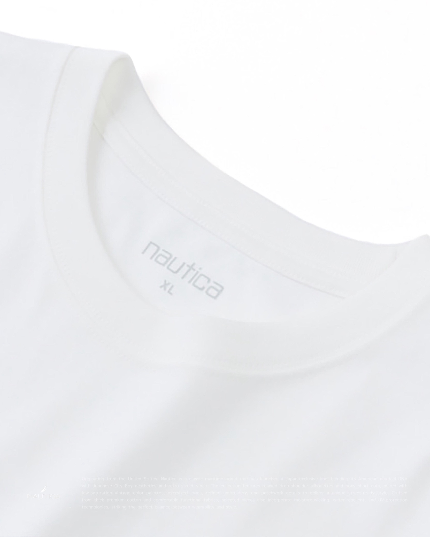 [ 預約販売 ]  NAUTICA KR - S/S TEE 2PACK 363（ 스몰로고 티셔츠 2PACK ）