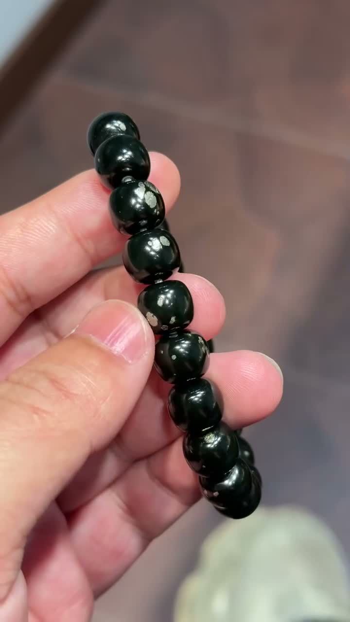 和田玉手串,天然和田玉軟玉