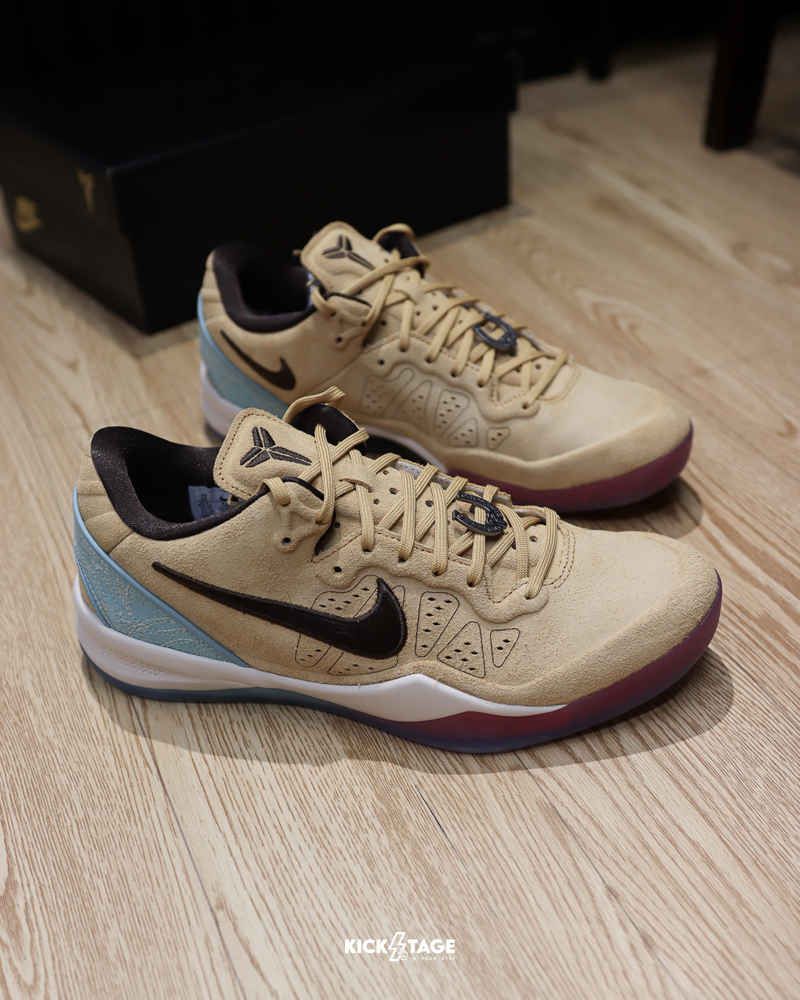 〈限量商品，不退換〉男鞋 NIKE KOBE 8 EXT 'SIEMPRE HERMANOS' 巴洛克棕 卡其色 彩色底 籃球鞋 實戰鞋【IM1820-100】KOBE8