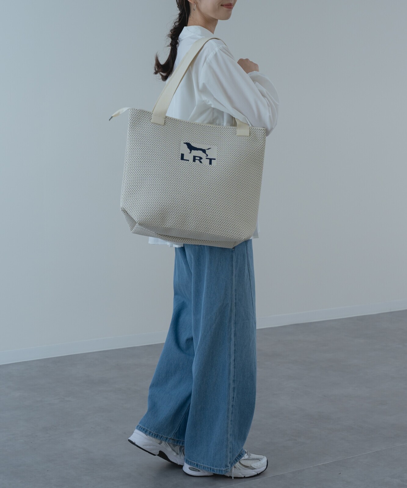 Labrador Retriever (LRT) 日本針織標誌旅行袋 | 大容量 A4 托特包 - 香港日本代購 (預購截單日：5月9日）[約5月下旬到貨]