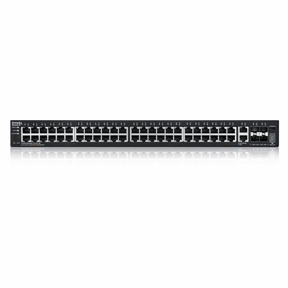 Zyxel 合勤 XGS2220-54 48埠GbE L3 存取交換器