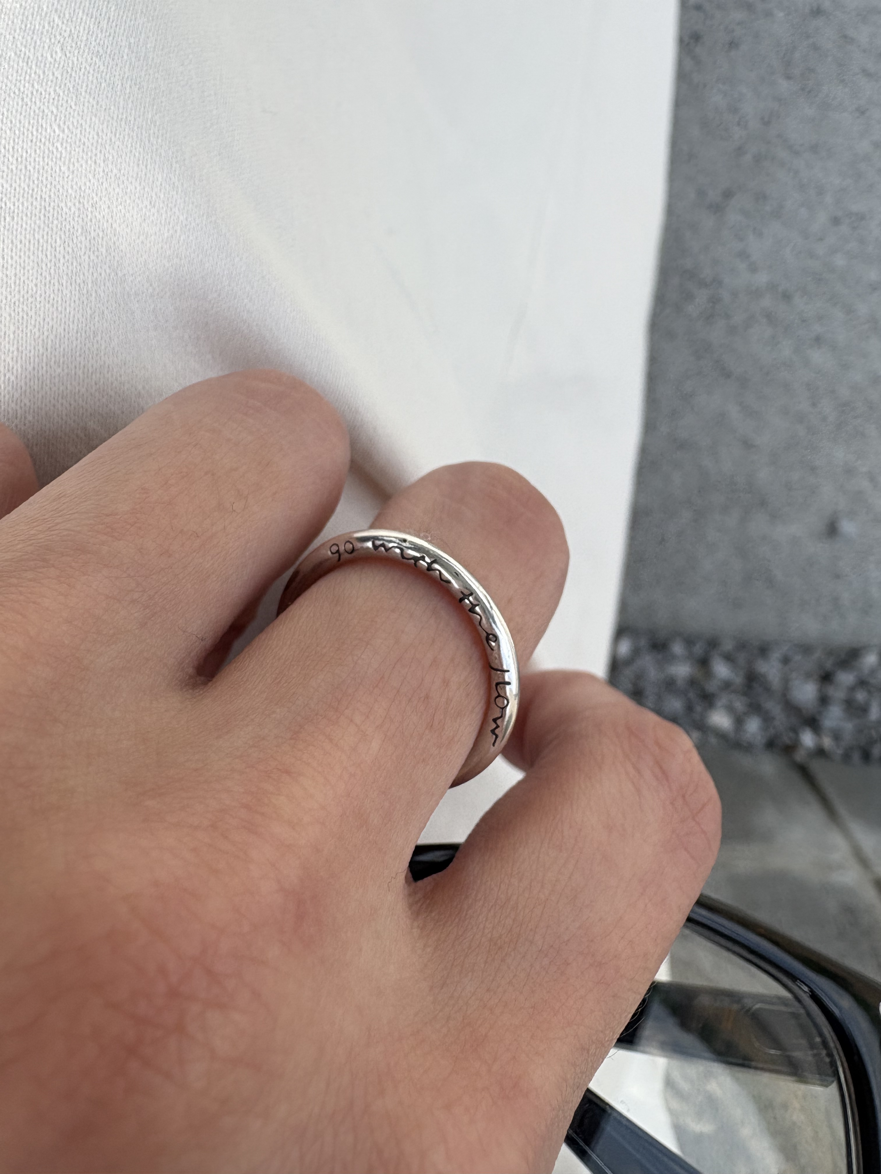 letter ring