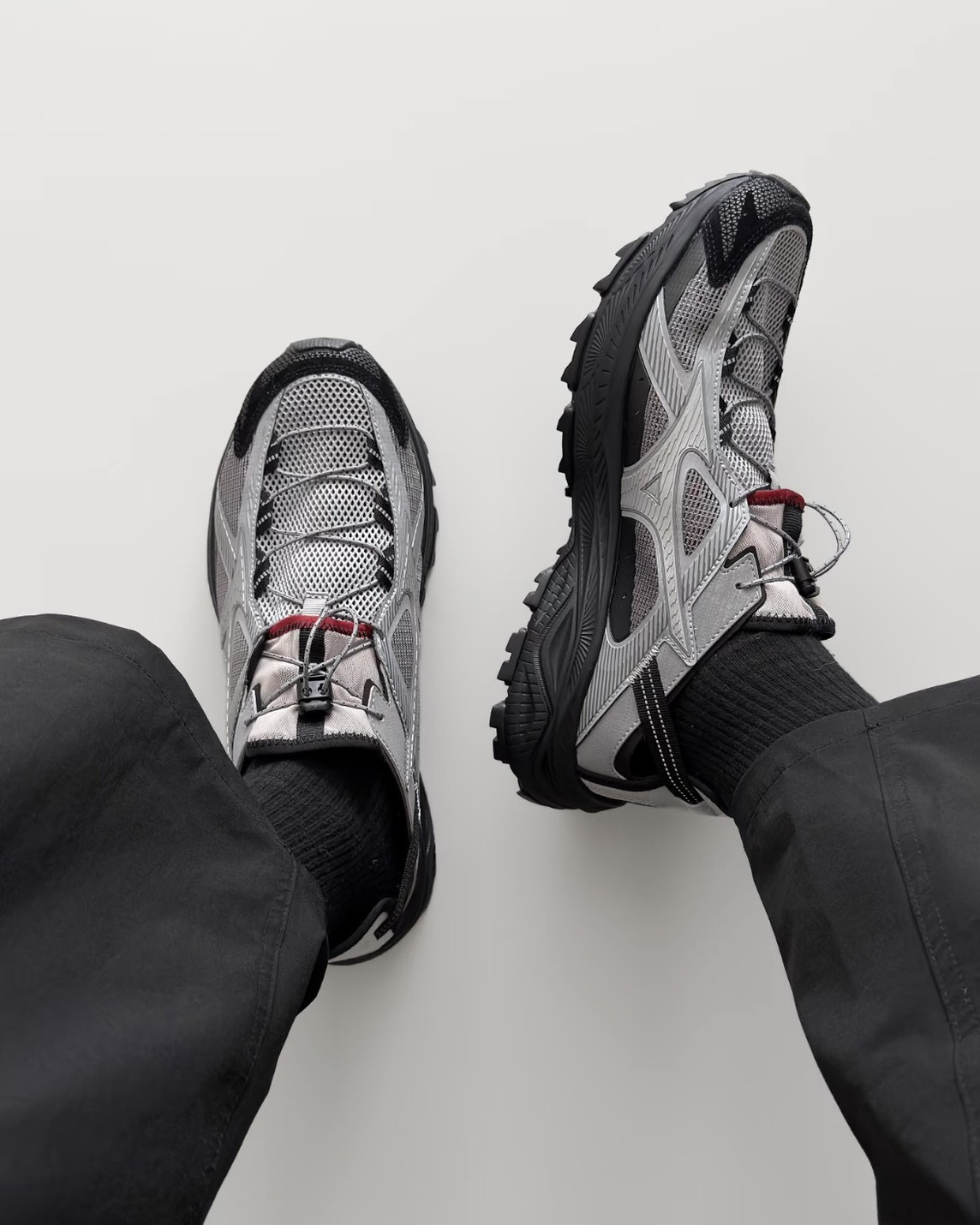 Mizuno Racer Trail SE 戶外越野 機能 溯溪鞋 透氣 涼鞋 機能鞋 深灰銀