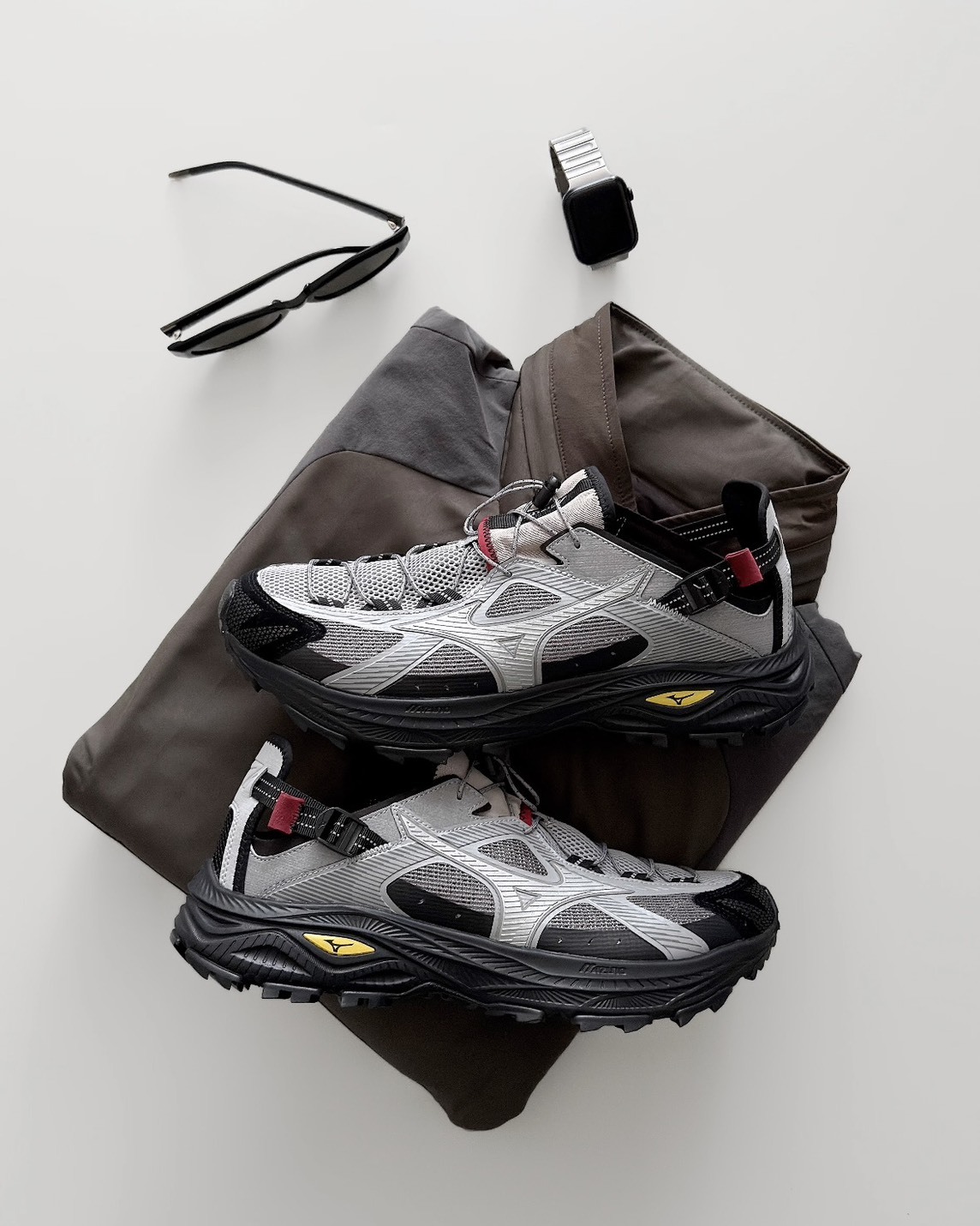 Mizuno Racer Trail SE 戶外越野 機能 溯溪鞋 透氣 涼鞋 機能鞋 深灰銀