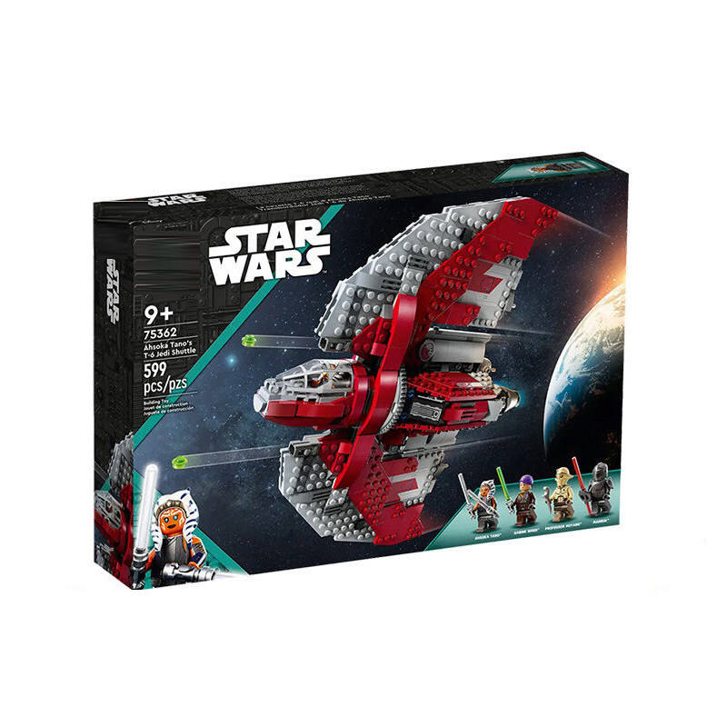 Star Wars Ahsoka Tano's T-6 Jedi Shuttle Building Set Fit Lego NO BOX NA009