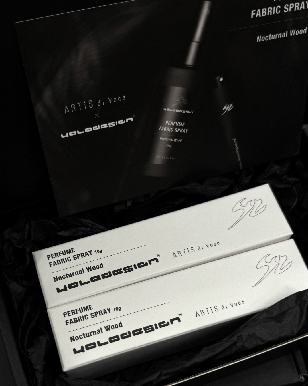YOLO DESIGN® × ARTIS di Voce 香氛織品噴霧10g - 夜木序章2入組
