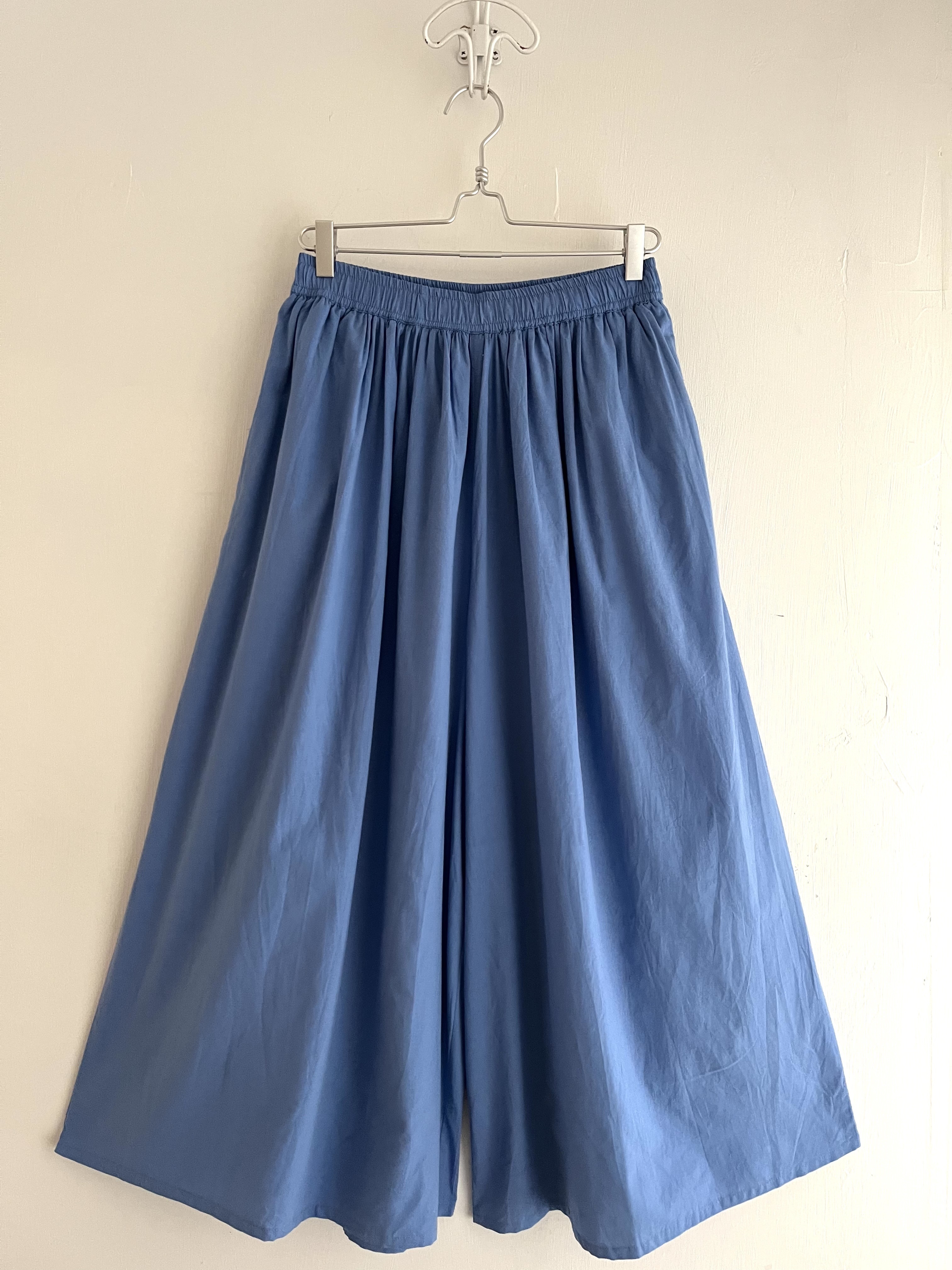 m.m.o.藍色全橡筋闊褲