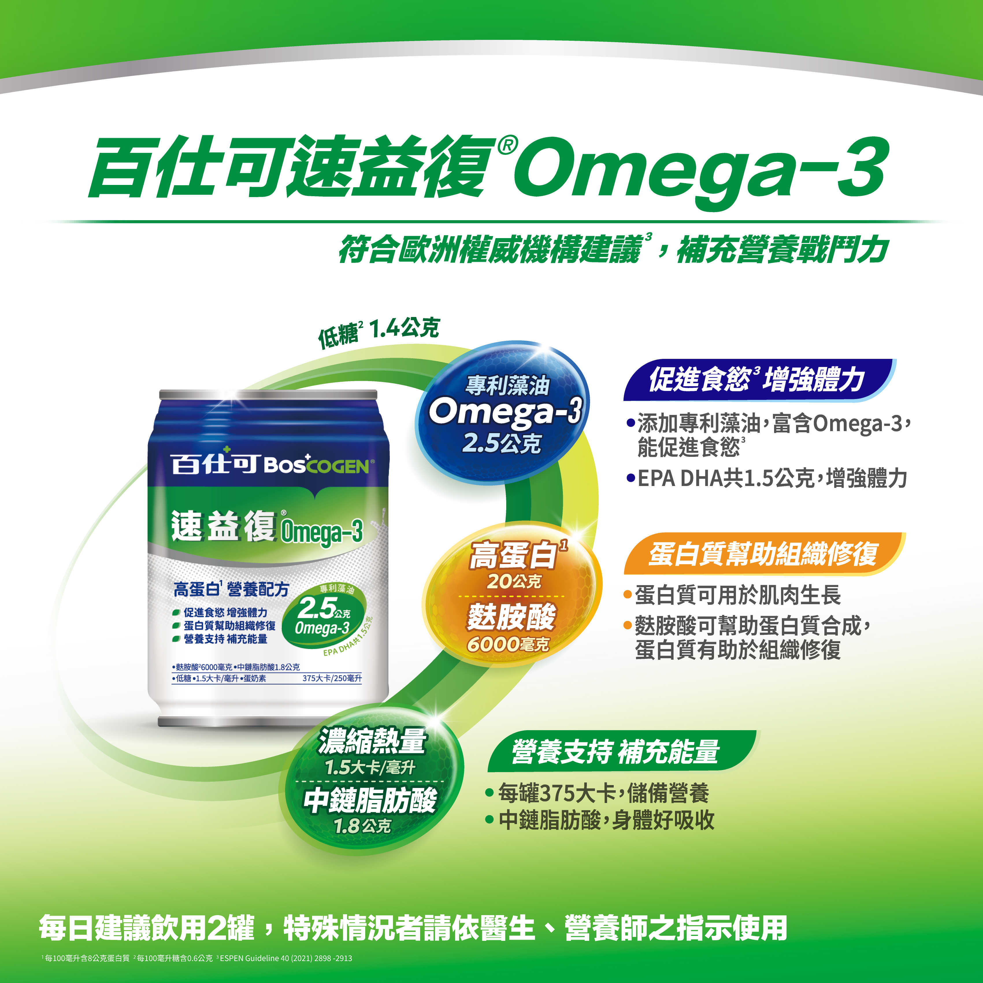 速益復omega3 ，提升戰鬥力