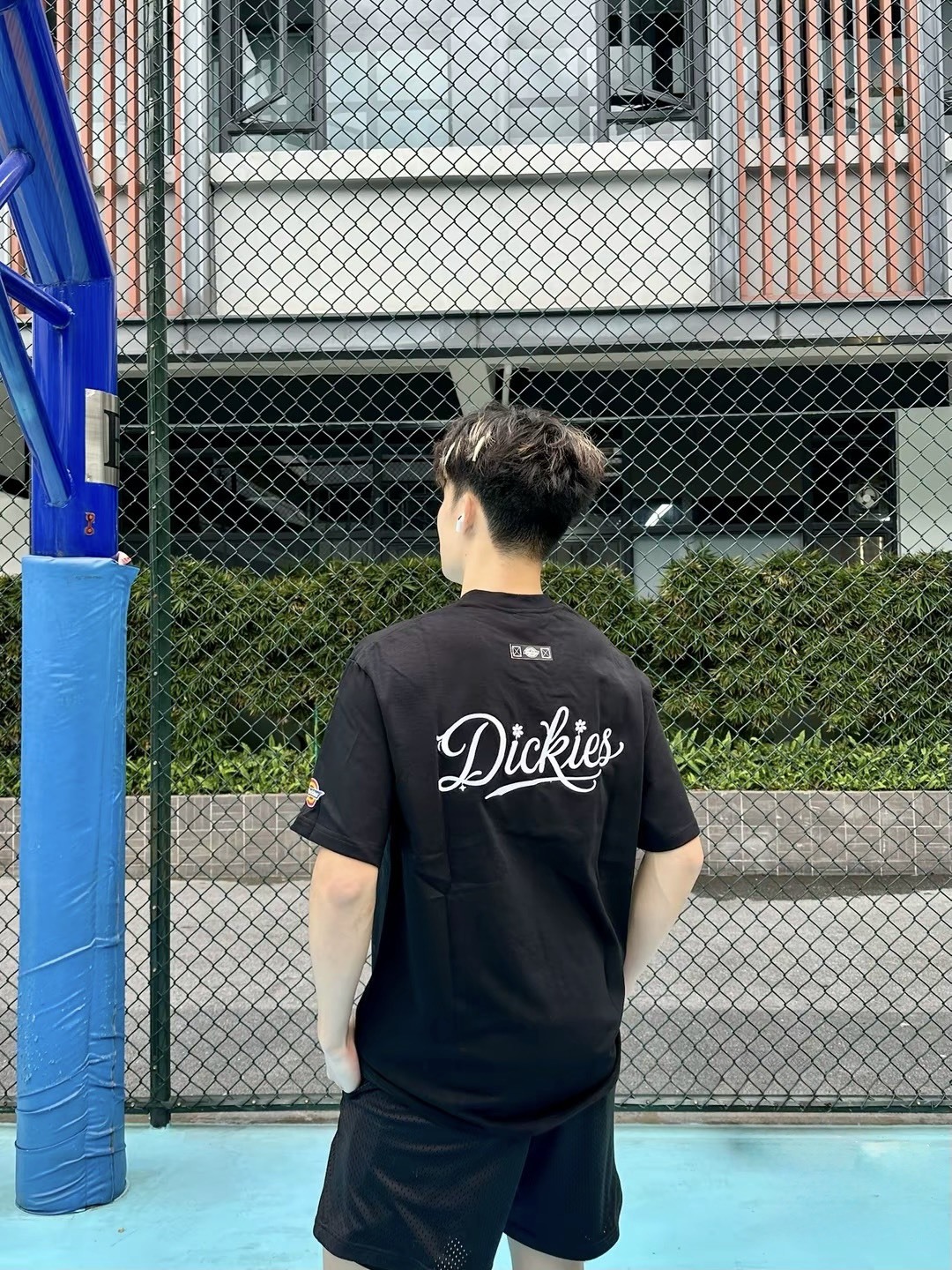 【預購】Dickies 純棉 刺繡 草寫字母 花卉Logo 寬鬆 圓領 短袖 T-shirt 多色