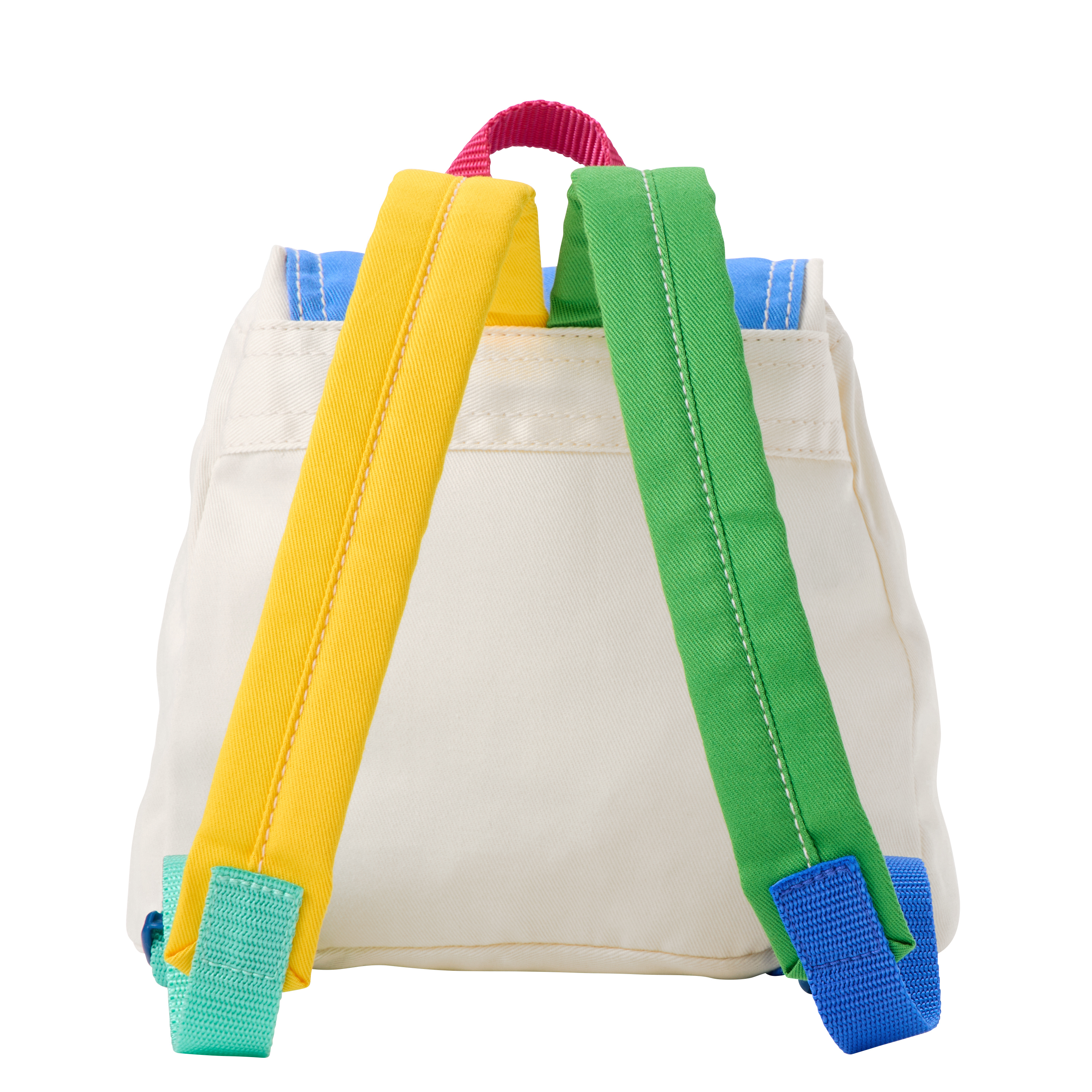 熊熊與動物們拚色雙肩包-多色