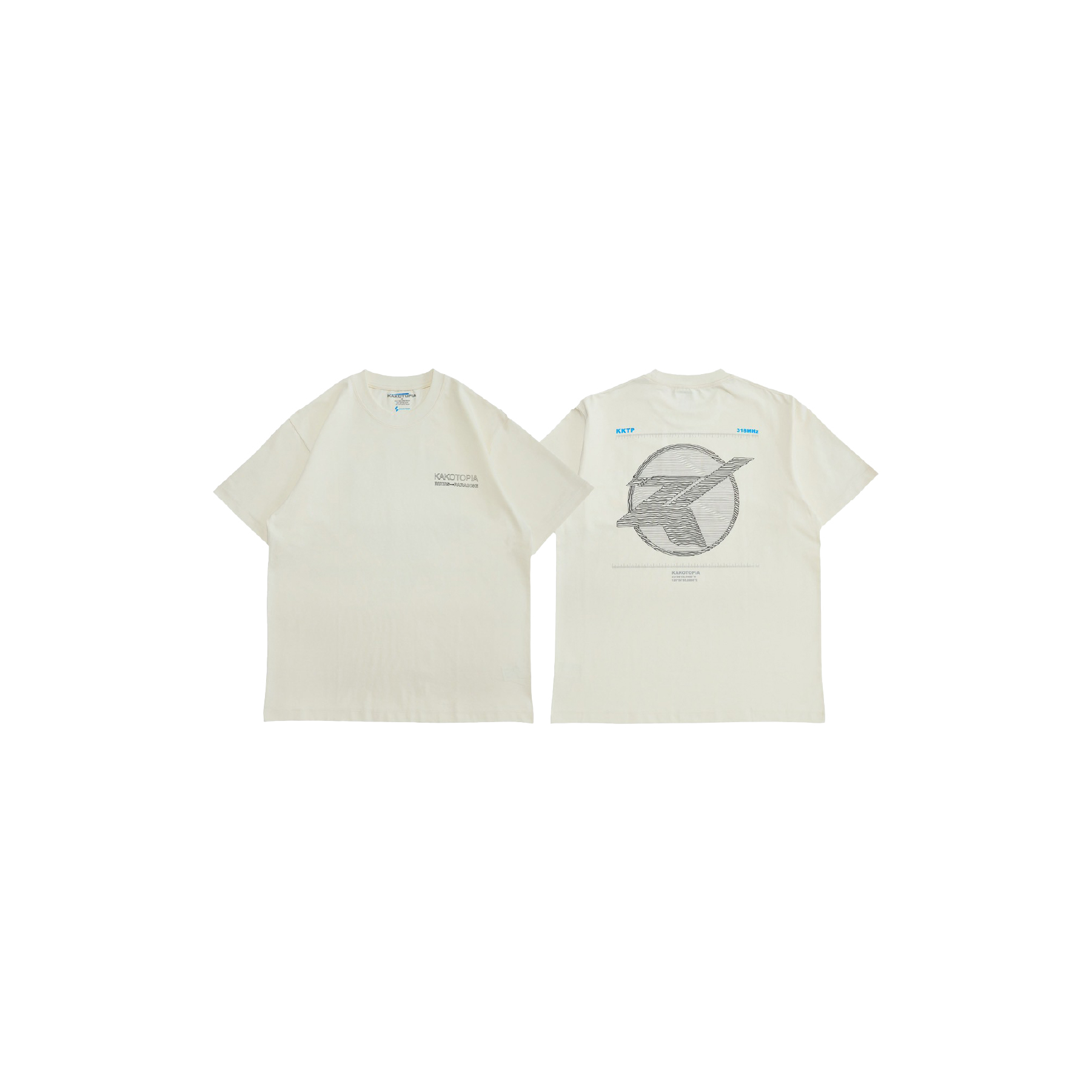 KAKOTOPIA 318MHZ SIGNAL TEE 短T 短袖