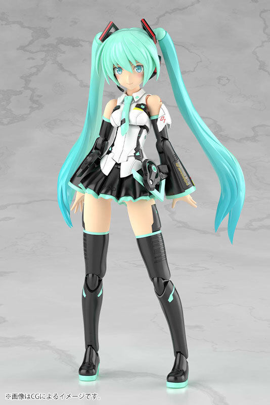 預訂9月  Kotobukiya 初音 Frame Arms Girl GRANDE SCALE Frame Music Girl Hatsune Miku Plastic Model Pre-order