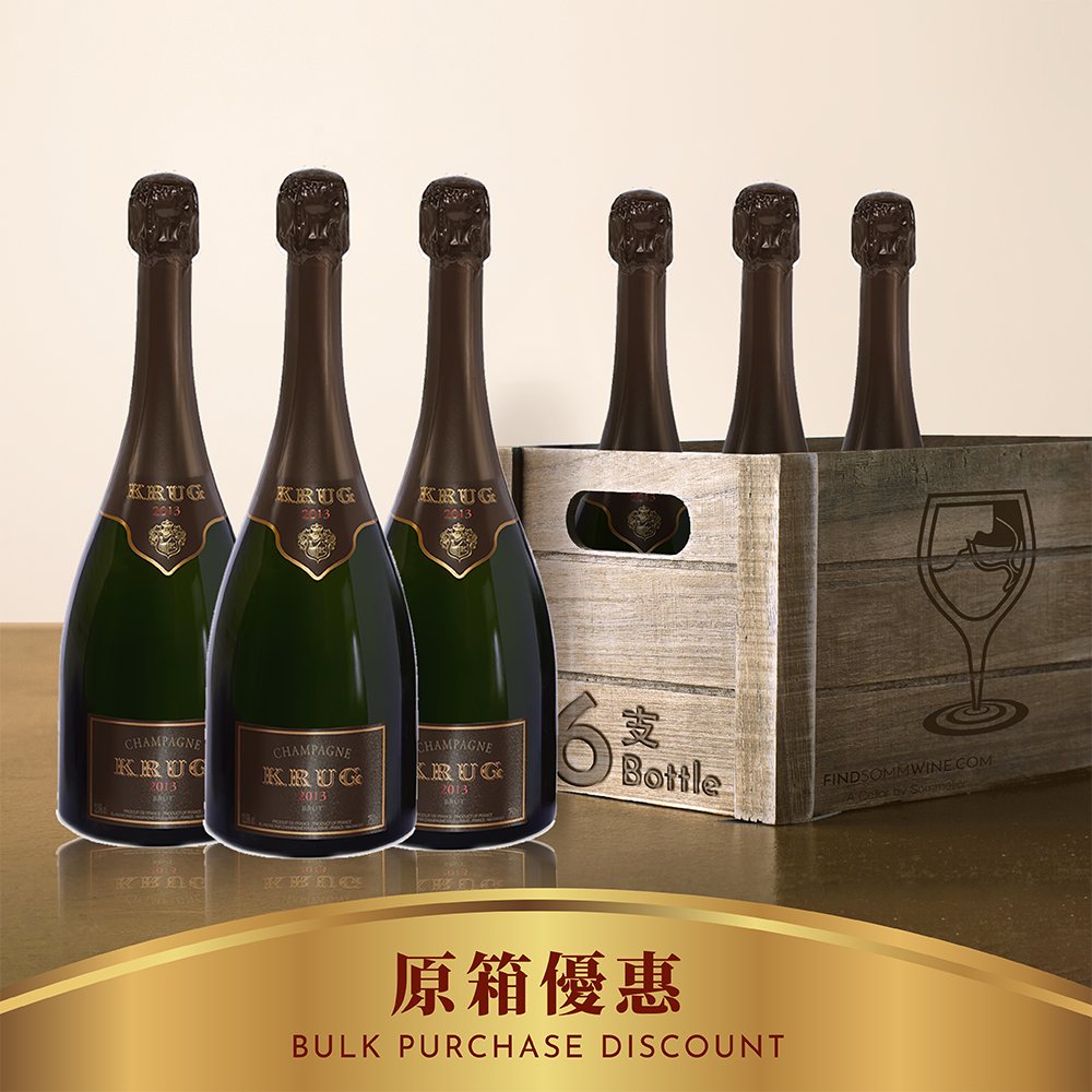 Krug Vintage 2013 - 6 Bottles Offer