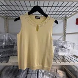 [S] KARL LAGERFELD PANNA COTTA SLEEVELESS TANK TOP, G61T6654-K4P (SKL1632)
