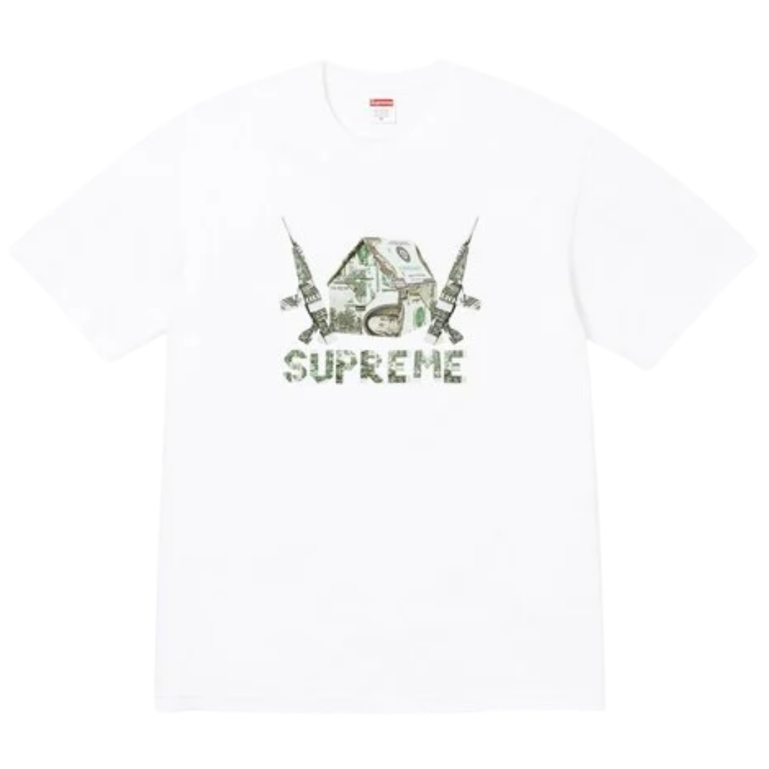 ☆ETW☆【EASY TO WEAR】Supreme 26SS ORIGAMI TEE 鈔票 折紙 房子 短T 春夏