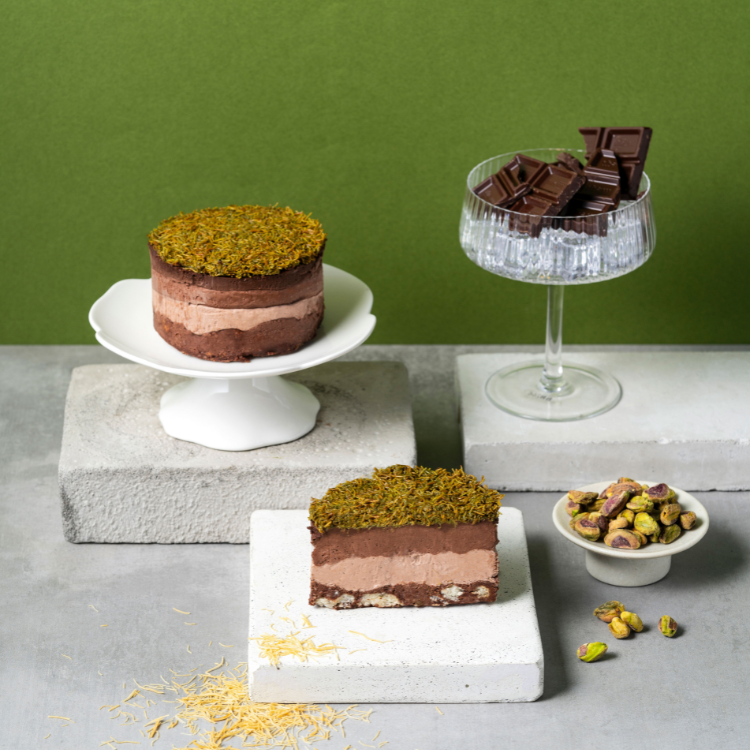 杜拜巧克力乳酪塔 4吋(預購）