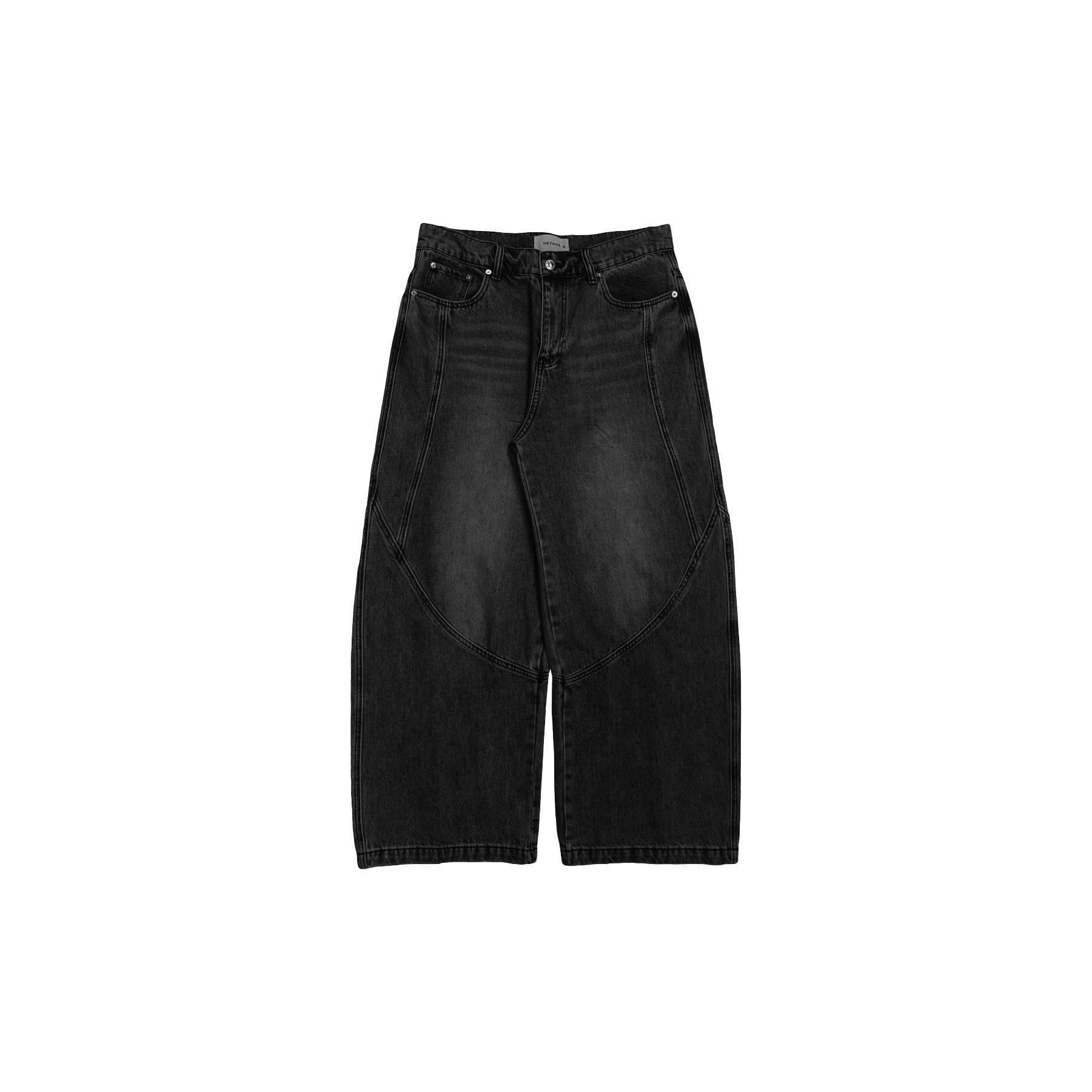 NETHOS N04 Arc Protocol Denim Pants 牛仔 彎刀 長褲